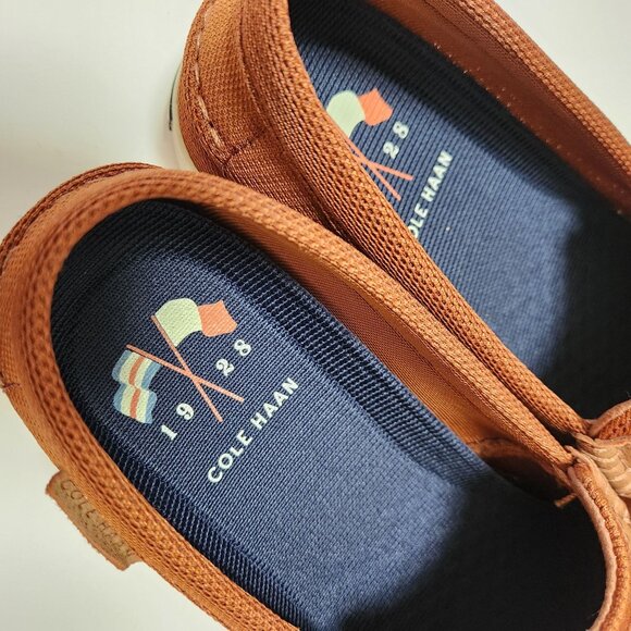 Cole Haan Nantucket Knit Loafer 8.5M British Tan With Box C28562 - Picture 7 of 16